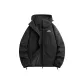 Black[Single Windbreaker Jacket]