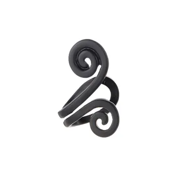 QIANFANGDAHUANGYE Titanium Steel Clip On Earrings Unisex