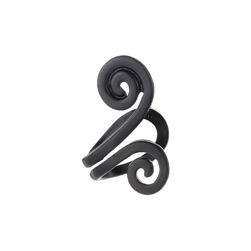 QIANFANGDAHUANGYE Titanium Steel Clip On Earrings Unisex-0