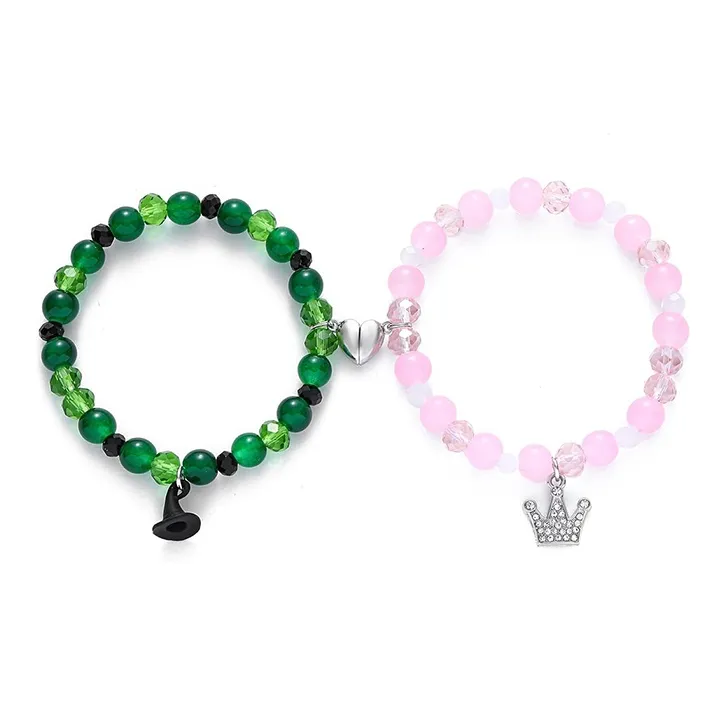 Inkopper Faux Crystal Bracelets Unisex-4
