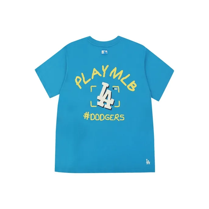 MLB Set-in Sleeve T-Shirt Unisex Blue-0