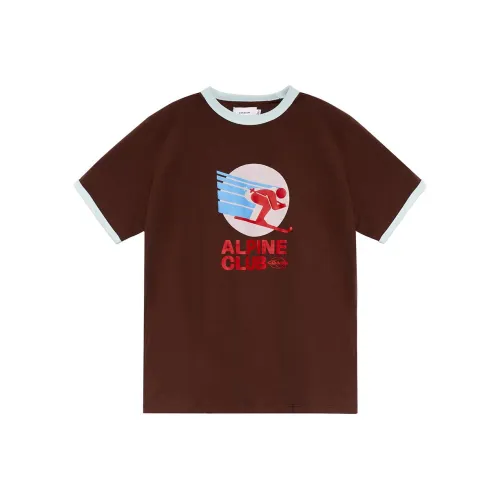 COACH T addition shirts Men Brown