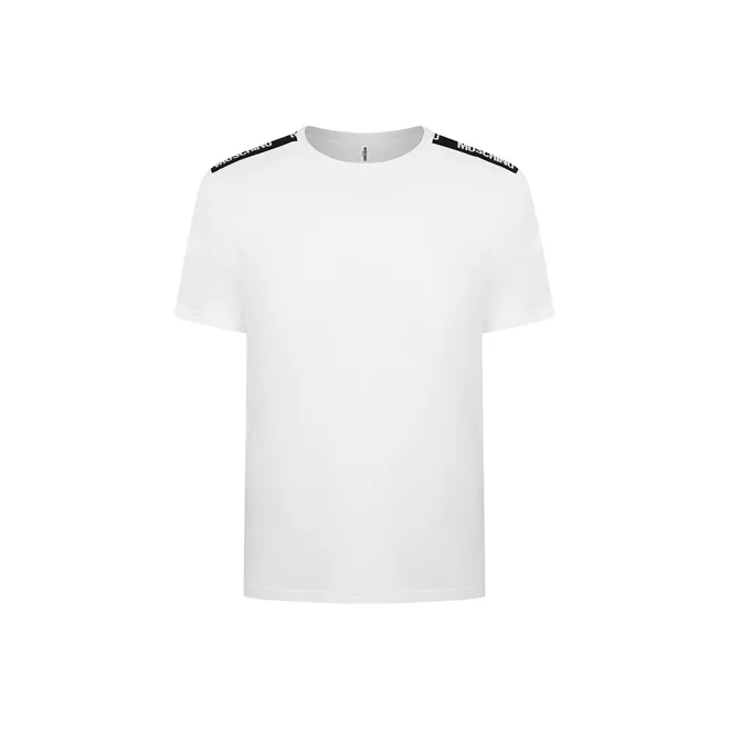MOSCHINO Logo Tape Crewneck T-Shirt-0