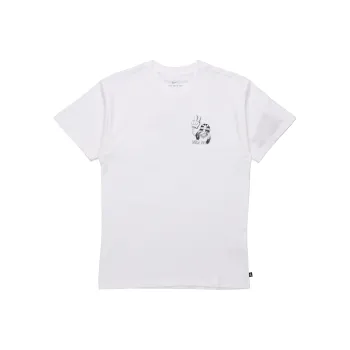 Nike SB Drop Shoulder Sleeve T Shirt Unisex White