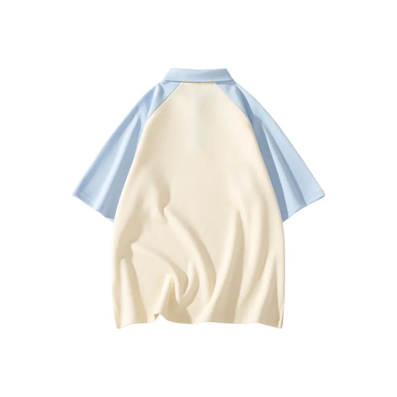 Disney Polo Shirt Unisex Beige Apricot/Khaki-7