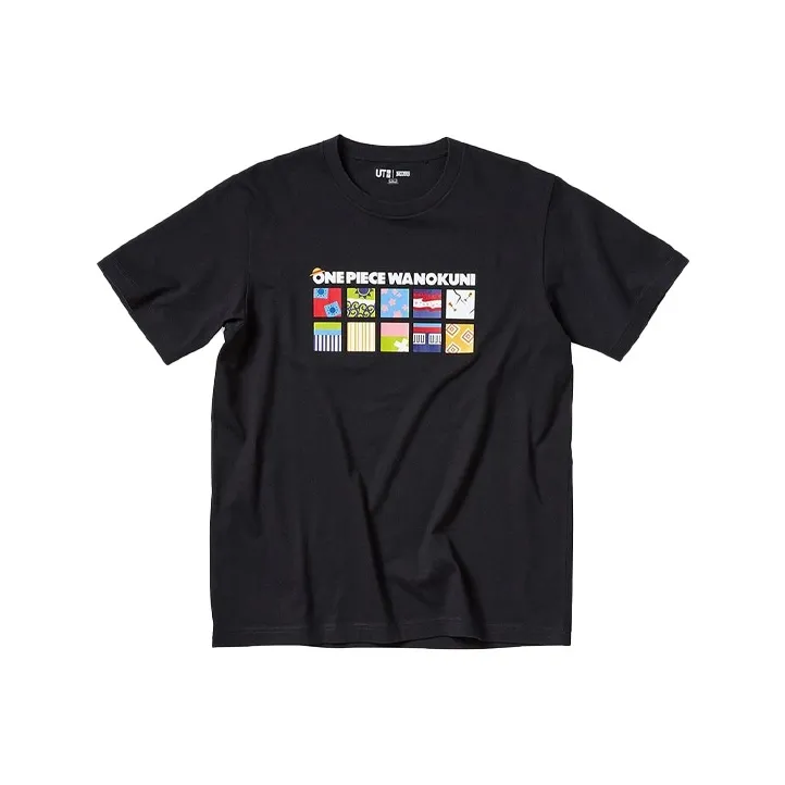 UNIQLO Straight T Shirt Unisex Black-0