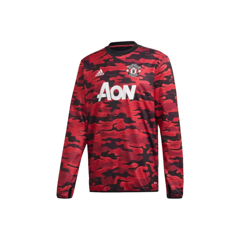 Adidas MANCHESTER UNITED THEATRE OF DREAMS Sweatshirts Men Red-0