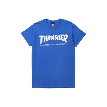 Thrasher T-Shirt US Version Unisex Blue