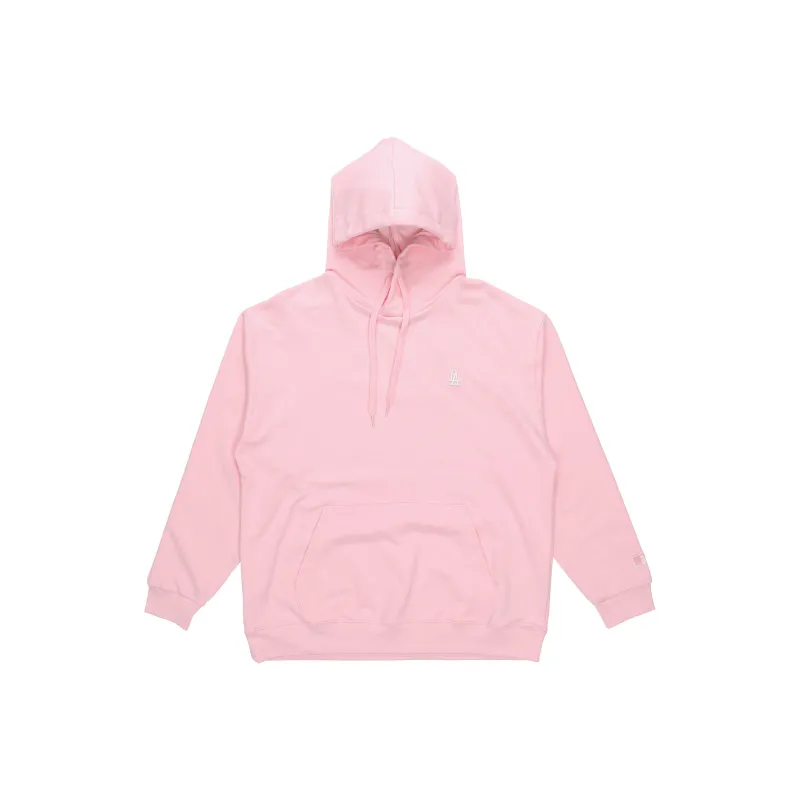 MLB Hooded Regular Sweatshirt Unisex Pink-0