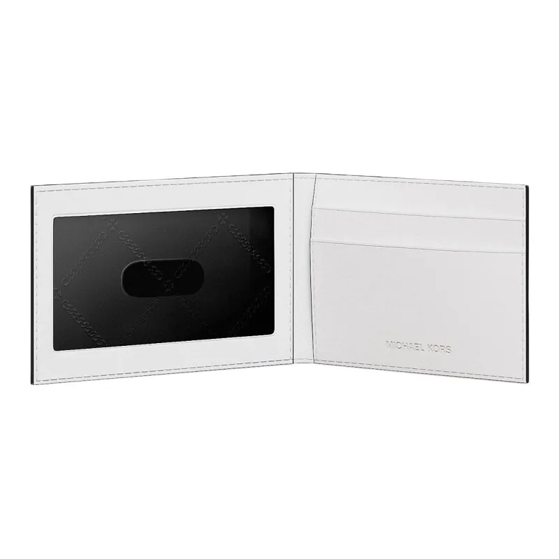 MICHAEL KORS COOPER Leather Wallet Men's Bright White-3