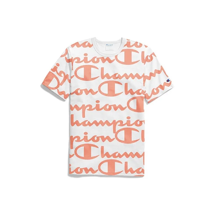 Champion Straight T Shirt US Version Unisex-0