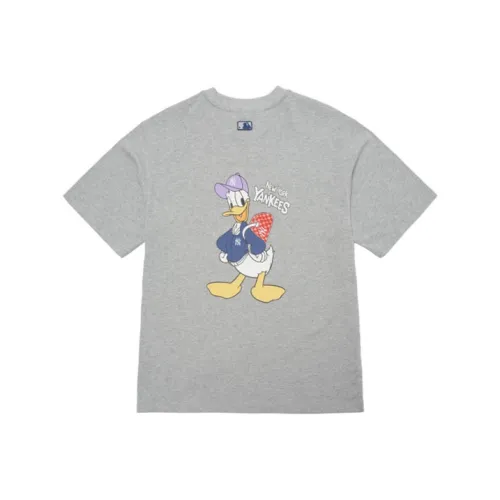 MLB Mlb X Disney Collaboration T-Shirt Unisex Gray