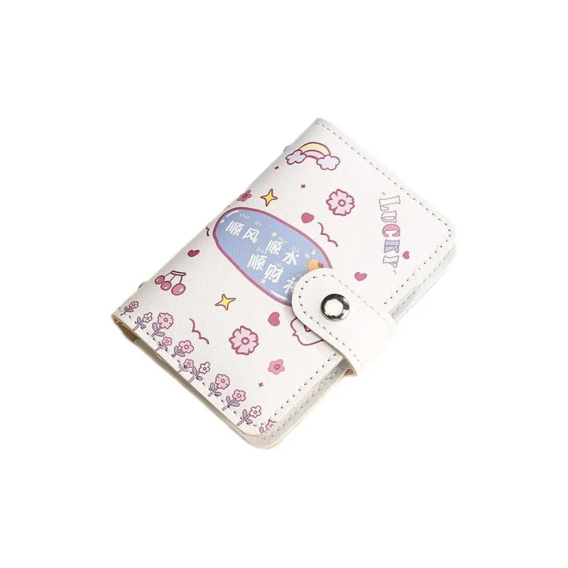 OUZIHUANG PU Card Holder Regular Unisex Multicolor-7