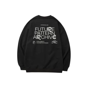 FPA Crew Neck Loose Fit Regular Sweatshirt Unisex