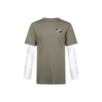 Vans T Shirts Men Dark Green