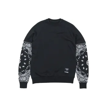 XDESIGN Crew Neck Fitted Other Long-Sleeved T-Shirt Unisex Black