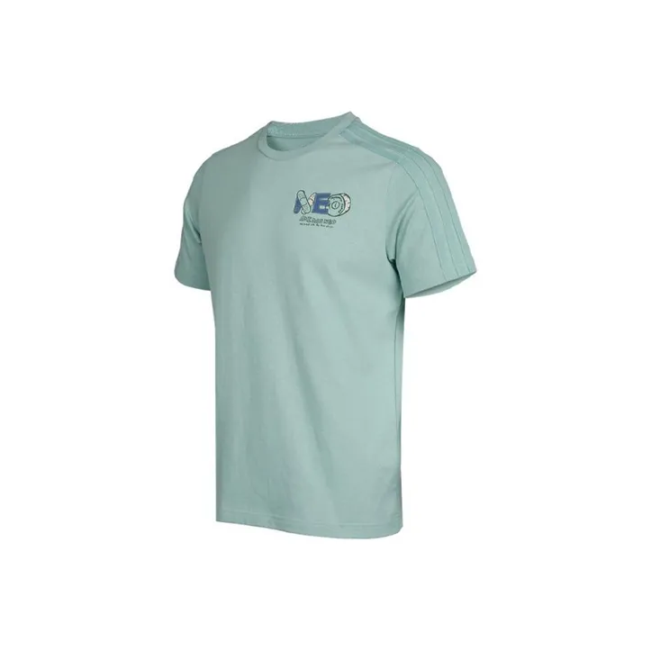 Adidas Neo T Shirt Men's Light Green-0