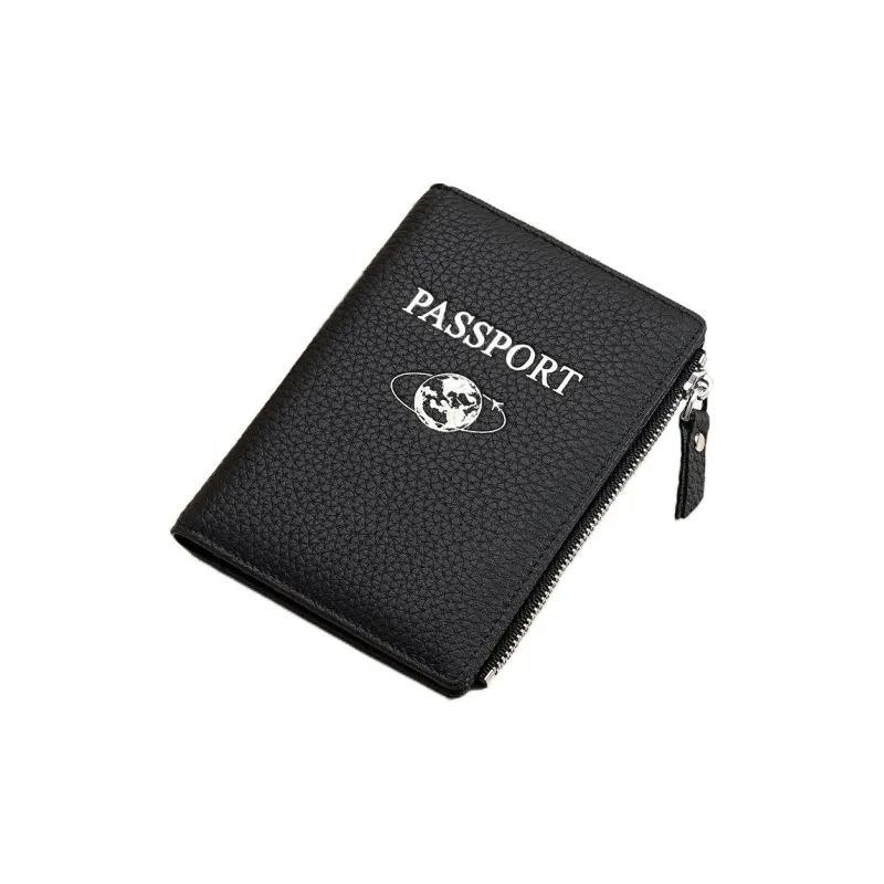 OUZIHUANG Top Grain Cow Leather Card Holder Unisex-6