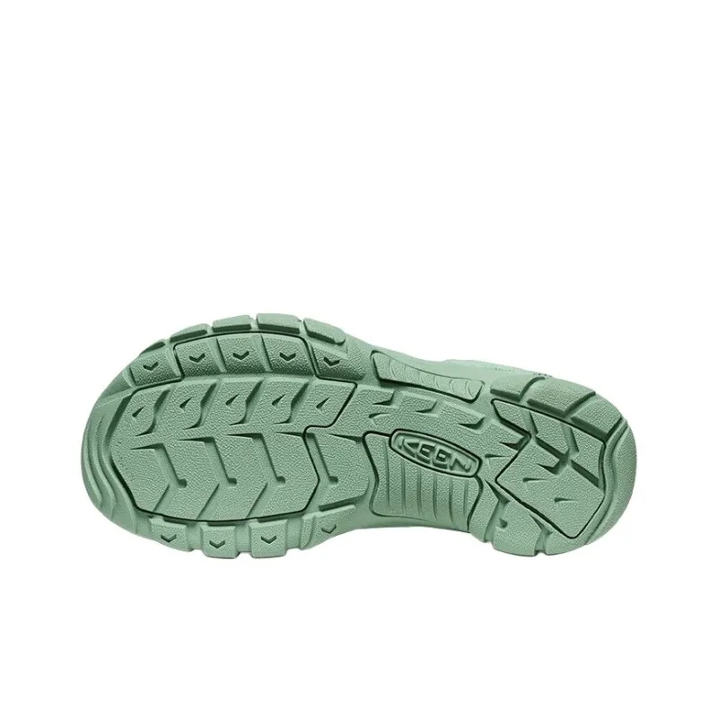 KEEN Newport H2 Abrasion Resistant River Trekking Shoes Women's Green-4