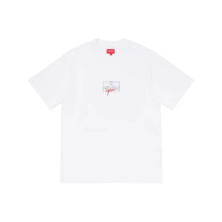Supreme Signature Label S/S Top-1