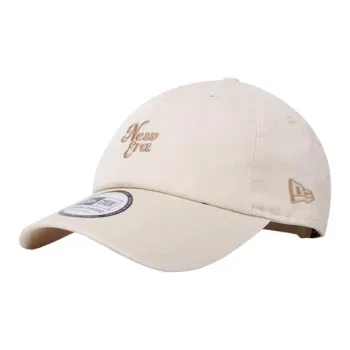 New Era Cotton Baseball Caps Unisex Light Yellow