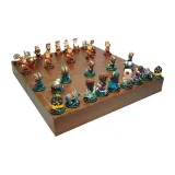 "Journey to The West" Style Chess Piece+Chinese Chess Board