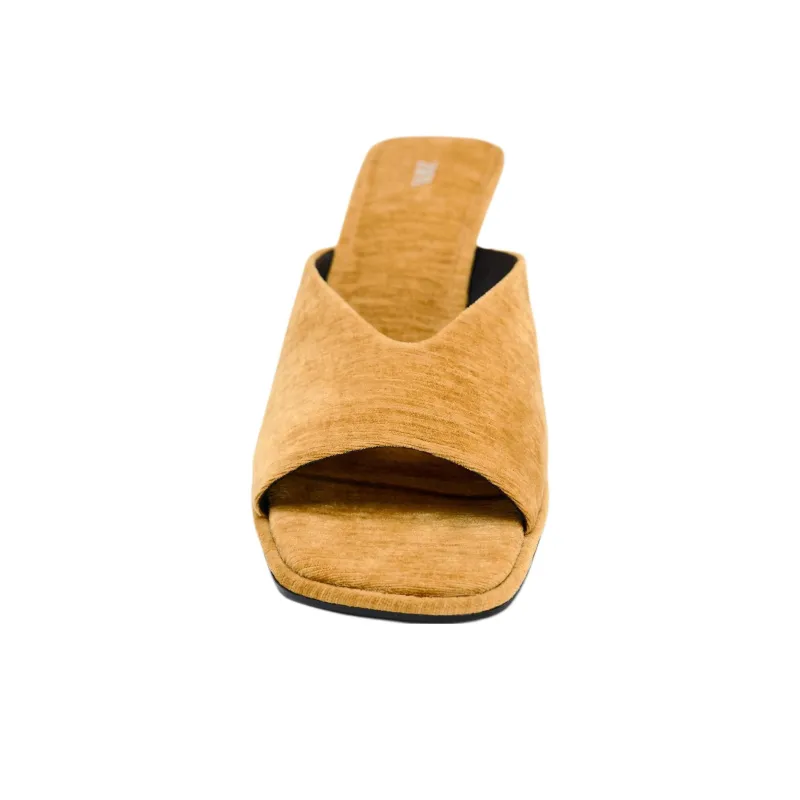 ZARA Abrasion Resistant Slide Slippers Women's Brown-3