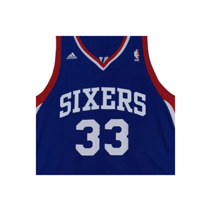 Adidas x NBA Philadelphia 76ers SWINGMAN Fan Edition Basketball Jerseys Men's Blue-2