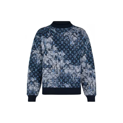 LOUIS VUITTON Sweatshirt Men's Blue