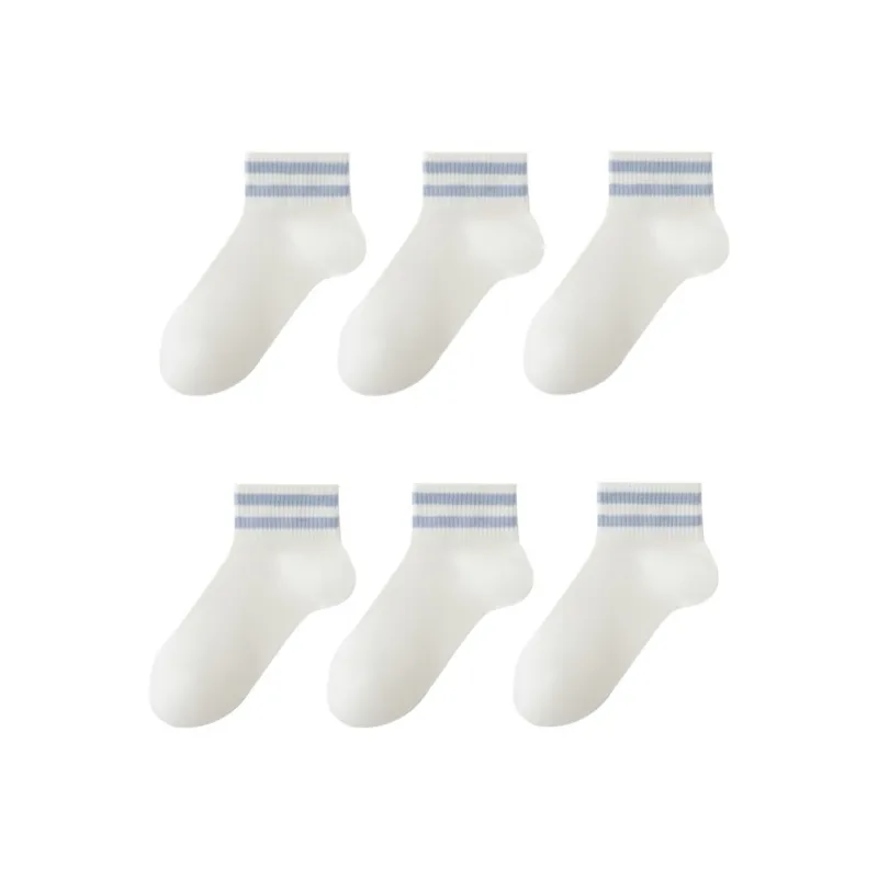 Lan Miao Mid Calf Socks Women's 6 Pack-10