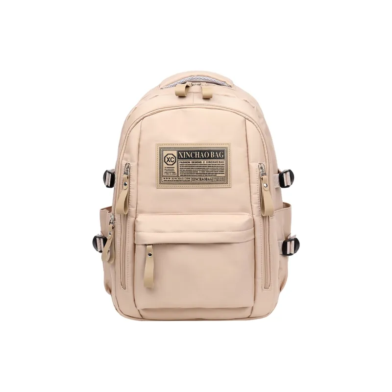 SUN EARTH &U Nylon Fabric Backpack Regular Unisex Multicolor-1
