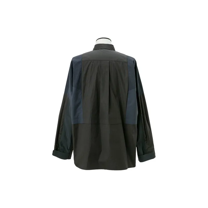 Sacai SS25 Shirts Men Black-1
