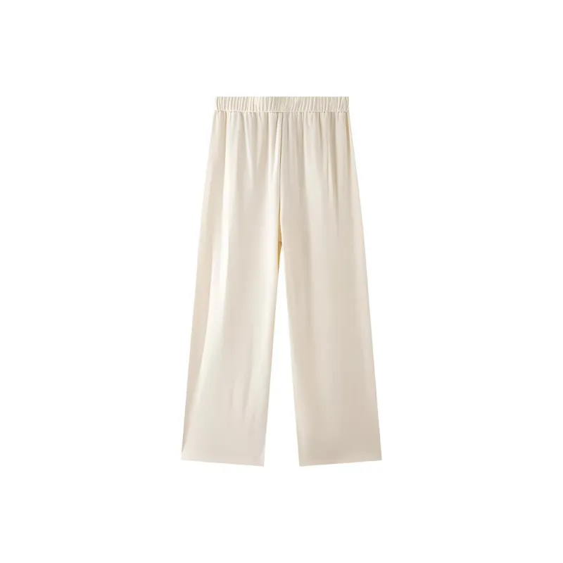 Three Blessings Casual Pants Women's Apricot-1