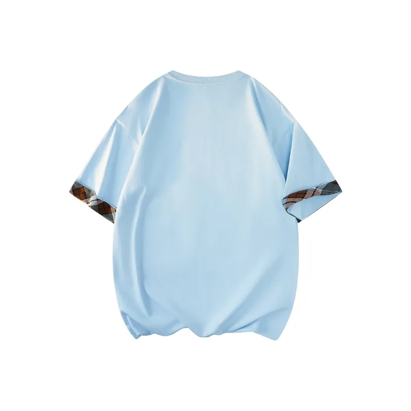 COMGM Drop Shoulder Sleeve T Shirt Unisex White-7
