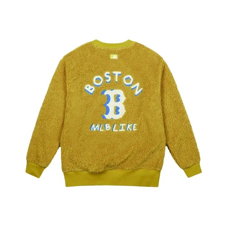 MLB Sweatshirt Unisex Mustard Yellow-0