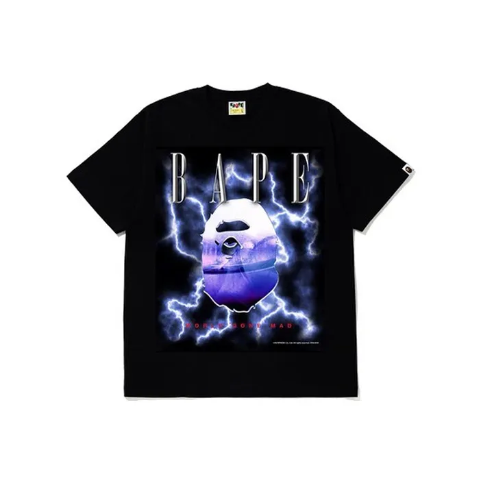 A BATHING APE Lightning Tee-0