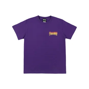 Thrasher Straight T-Shirt Japan Version Unisex Purple