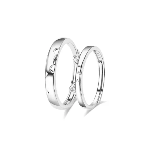 CANHUI S999 Fine Silver Rings Unisex