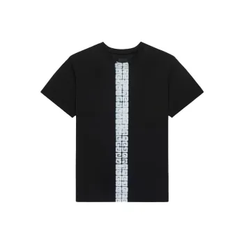 Givenchy 4G Logo Printed Crewneck T Shirt