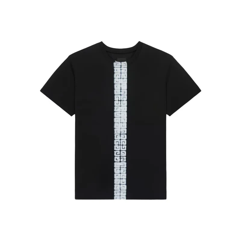 Givenchy 4G Logo Printed Crewneck T Shirt-0