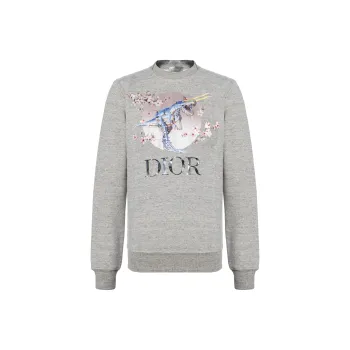 DIOR Dior Quarterly New Products Sweatshirt Men's Black S