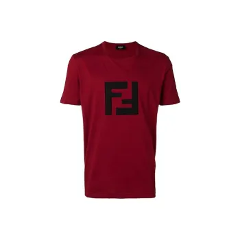 FENDI T-Shirts Men Red