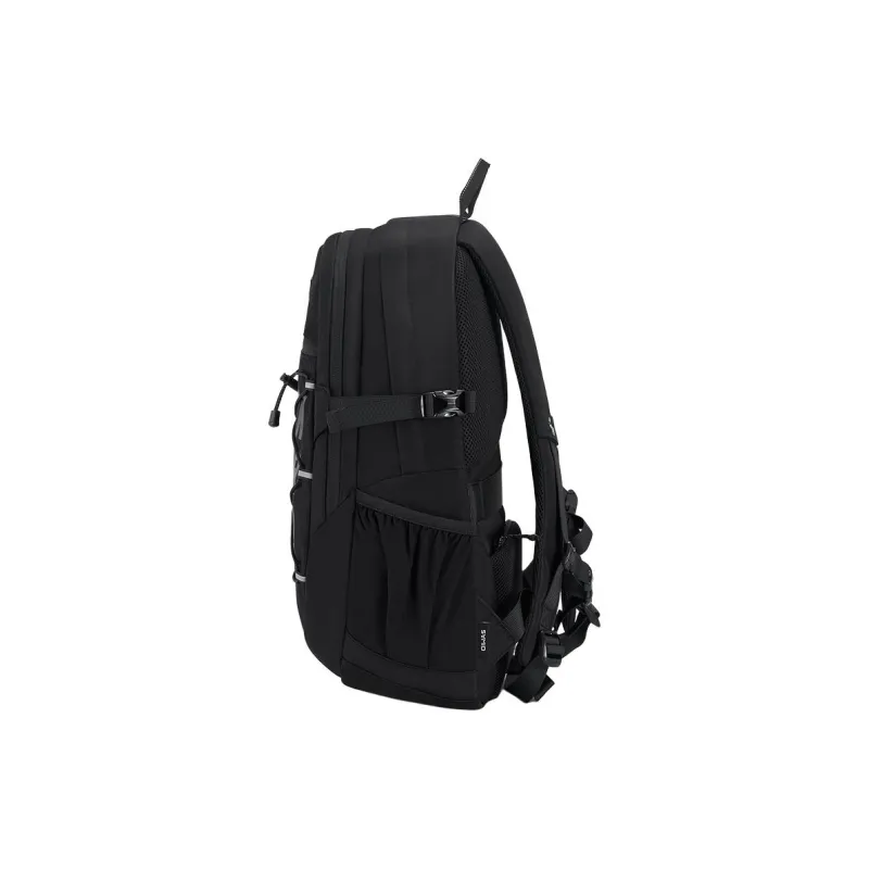 OIWAS Fabric Mountaineering Backpack, Travel Backpack Regular Unisex Black/Khaki-3