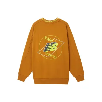 New Balance Sweatshirts Men Yellow