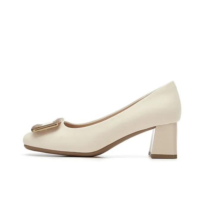 DAPHNE Chunky Heel High Heels Women's-0