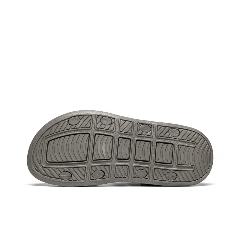 Mulinsen Beach Sandals Men Black/Khaki/Dark Brown-5