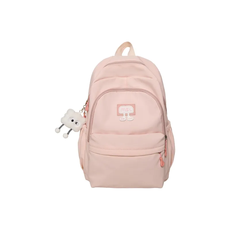 BSELEON Nylon Backpack Large Size Unisex Multicolor-4