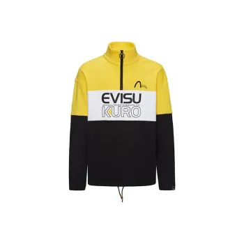 EVISU Sweatshirts Men Yellow/Black
