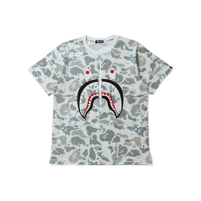Bape Space Camo Shark Tee-2