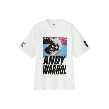 UNIQLO Straight T Shirt Unisex White